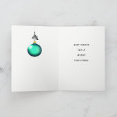 Weihnachtskarten Feiertagskarte (Innenseite)