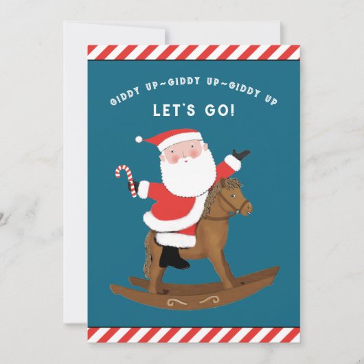 Weihnachtskarten Feiertagskarte (Vorderseite)