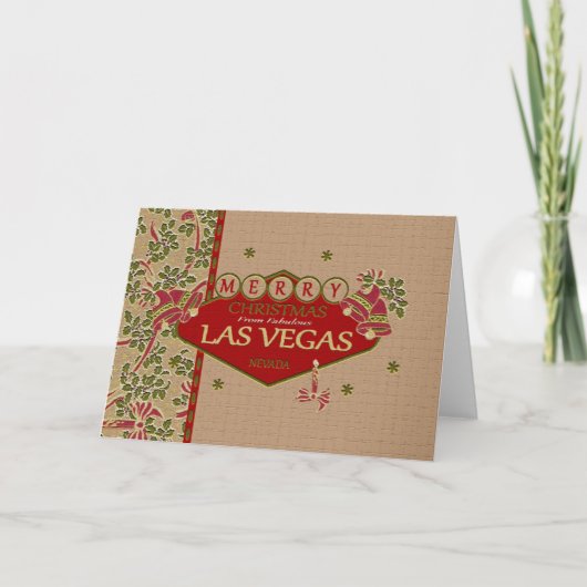 Weihnachtskarten Feiertagskarte (Vorderseite)