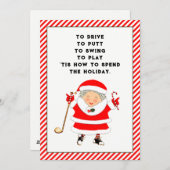 Weihnachtskarten Feiertagskarte (Vorne/Hinten)