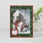Weihnachtskarten Feiertagskarte (Stehend Vorderseite)