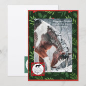 Weihnachtskarten Feiertagskarte (Vorne/Hinten)