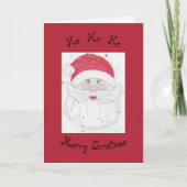 Weihnachtskarten Feiertagskarte (Vorderseite)