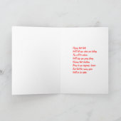 Weihnachtskarten Feiertagskarte (Innenseite)