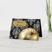 Weihnachtskarten Feiertagskarte (Vorderseite)