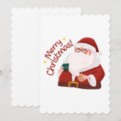 Weihnachtskarten Feiertagskarte (Vorne/Hinten)