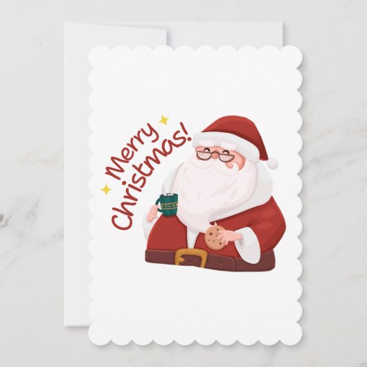 Weihnachtskarten Feiertagskarte (Vorderseite)