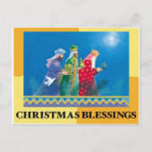 Weihnachtskarten Feiertagspostkarte (Vorderseite)