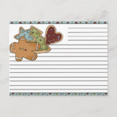 Weihnachtskarten Feiertagspostkarte (Vorderseite)