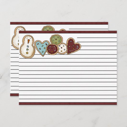 Weihnachtskarten Feiertagspostkarte (Vorne/Hinten)