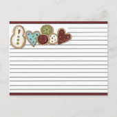 Weihnachtskarten Feiertagspostkarte (Vorderseite)