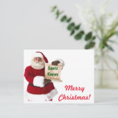 Weihnachtskarten Feiertagspostkarte (Stehend Vorderseite)