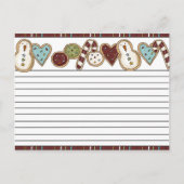 Weihnachtskarten Feiertagspostkarte (Vorderseite)