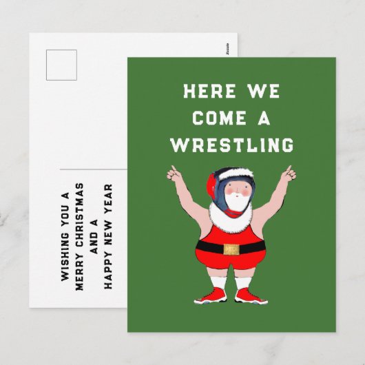 Weihnachtskarten Feiertagspostkarte (Vorne/Hinten)