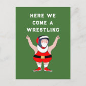 Weihnachtskarten Feiertagspostkarte (Vorderseite)