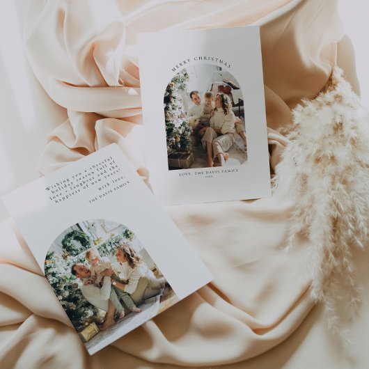 Weihnachtskarten | Ferienkarte für Minimalistische Einladung