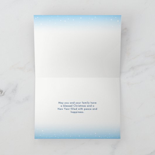 Weihnachtskarten | Freimaurerfest Feiertagskarte (Innenseite)