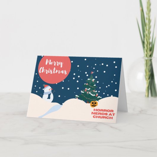 Weihnachtskarten - Frohe Weihnachten Karte (Vorderseite)