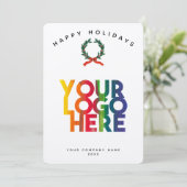 Weihnachtskarten für das Corporate Business (Stehend Vorderseite)