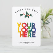 Weihnachtskarten für das Corporate Business (Stehend Vorderseite)