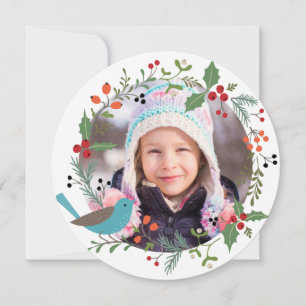 Weihnachtskarten für den Winter Feiertagskarte