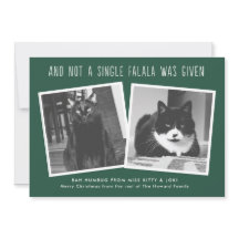 Weihnachtskarten für die Besitzer von unanständige