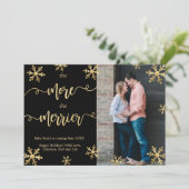 Weihnachtskarten für Fotos Ankündigung (Stehend Vorderseite)