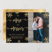 Weihnachtskarten für Fotos Ankündigung (Vorne/Hinten)