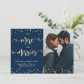 Weihnachtskarten für Fotos Ankündigung (Stehend Vorderseite)