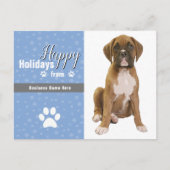 Weihnachtskarten für Haustiere Postkarte (Vorderseite)