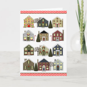 Weihnachtskarten für Immobilienmakler Karte