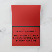 Weihnachtskarten für Motorräder Karte (Innenseite)