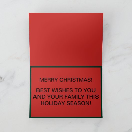 Weihnachtskarten für Motorräder Karte (Innenseite)