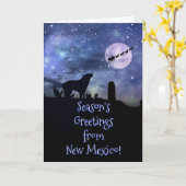 Weihnachtskarten für New Mexico Karte (Gelbe Blume)