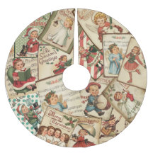 Weihnachtskarten für viktorianische Kinder