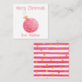 Weihnachtskarten für Wasserfarben Mitteilungskarte