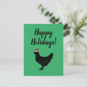 Weihnachtskarten für Weihnachtsfeiertage Feiertagspostkarte (Stehend Vorderseite)