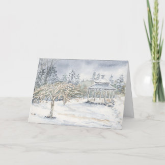 Weihnachtskarten geklappt dankeskarte