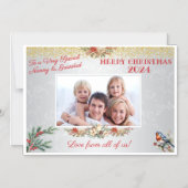 Weihnachtskarten-Geschenk für Großeltern Magnet (Vorderseite)