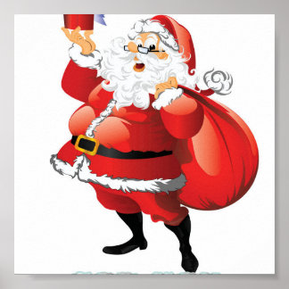 Weihnachtskarten Geschenke Aufkleber Geschirr Kaff Poster