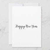 Weihnachtskarten handgefertigt einladung (Rückseite)