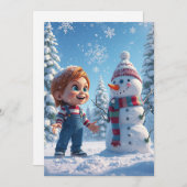 Weihnachtskarten handgefertigt feiertagskarte (Vorne/Hinten)