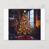 Weihnachtskarten handgefertigt postkarte (Vorderseite)