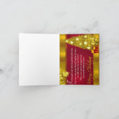 Weihnachtskarten in Anime Feiertagskarte (Innenseite)