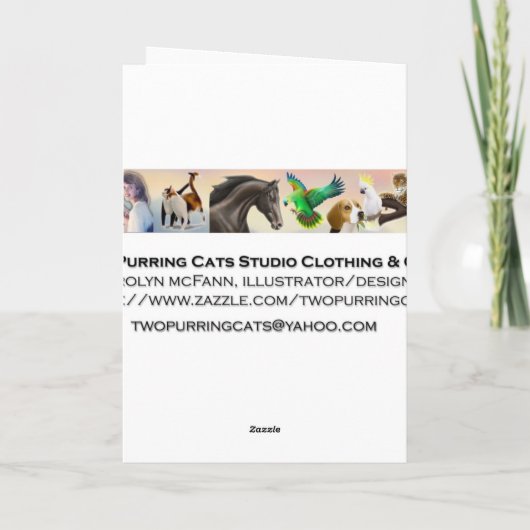 Weihnachtskarten individuell anpassbar feiertagskarte (Rückseite)