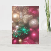 Weihnachtskarten Karte (Rückseite)