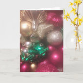 Weihnachtskarten Karte (Gelbe Blume)