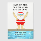 Weihnachtskarten Magnetkarte (Vorderseite)