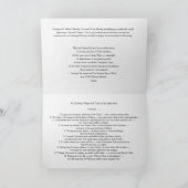 Weihnachtskarten | Meine Weihnachtsgarantie Feiertagskarte (Innenseite)