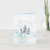 Weihnachtskarten mit Bibelverse Feiertagskarte (Vorderseite)